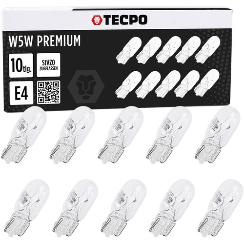 50x w5w standlicht 12v - standlicht, 5w