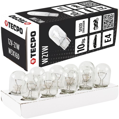 10x tecpo w21w - tecpo, glÜhbrinen
