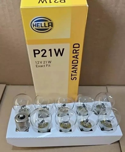 10x hella 12v 21w - 10x, ba15s