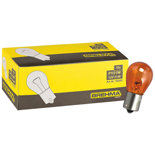10x brehma py21w blinkerlampe - 10x,