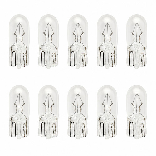 10x glühlampe t10 12v - 12v, 3w