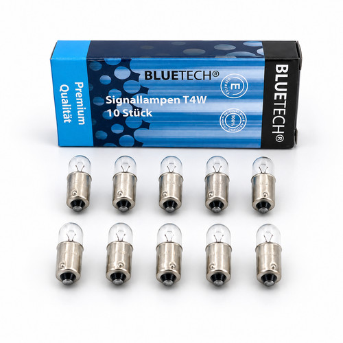 10x ba9s t4w metall sockel - 10x,